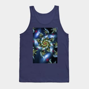 Spider spiral fractal Tank Top